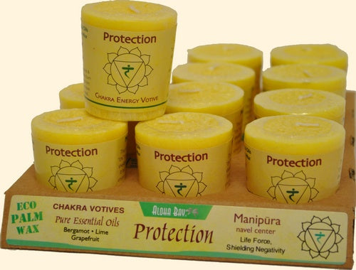 Chakra Energy Votive Candle - Protection